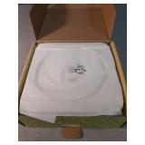 MICOCIOUS Bluetooth Portable Home CD Music Player with Remote Control, Timer, Built-in Speakers and LED Display - FM Radio Boombox (White)