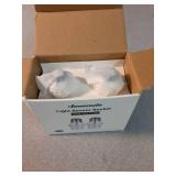 DEWENWILS Light Sensor Socket, E26/E27 Socket Adapter, Automatic Dusk to Dawn, Double Sensors for Porch/Wall Light Fixtures, Compatible with Incandescent/CFL/LED/Halogen, 2 Pack, White, ETL Listed