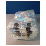 Sadnyy 48 Pcs Iridescent Gift Bags with Handles, Medium Size 8x4x10 Inches, Reusable Non-woven Goodie Bags Bulk for Christmas, Birthday, Wedding, Party Favors