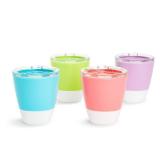 ONLY TWO LIDS MunchkinÂ® Splashâ¢ Open Toddler Cups with Training Lids, 7 Ounce, Multicolored, 4 Pack