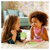 ONLY TWO LIDS MunchkinÂ® Splashâ¢ Open Toddler Cups with Training Lids, 7 Ounce, Multicolored, 4 Pack