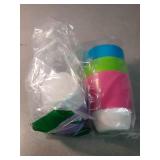 ONLY TWO LIDS MunchkinÂ® Splashâ¢ Open Toddler Cups with Training Lids, 7 Ounce, Multicolored, 4 Pack