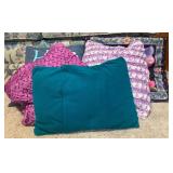 Decorative Pillow Lot – Floral, Purple, Teal & Home Theme