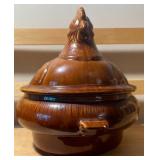 Vintage Hen Soup Tureen – Marked: Calif USA C-40