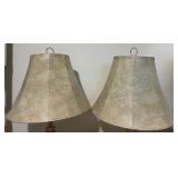 Pair of Classic Brass Table Lamps