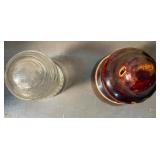 Vintage Insulators, Kerr Mason Jar w/Sprayer Attachment & Smudge Pot/Highway Torch