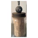 Vintage Insulators, Kerr Mason Jar w/Sprayer Attachment & Smudge Pot/Highway Torch