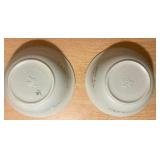 Pfalzgraff Stoneware "Heirloom" Oval Baking Dish, 2 Vegetable/Serving Bowls & Salt & Pepper Shakers