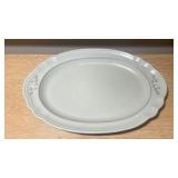 Pfalzgraff Stoneware "Heirloom" Serving Platter, Gravy Boat and Salt & Pepper Shakers