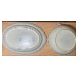 Pfalzgraff Stoneware "Heirloom" Serving Platter and 2 QT Casserole Dish