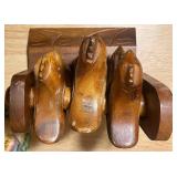 Vintage Rooster Décor Collection + Hand-Carved Wooden Bird Napkin Ring Holder