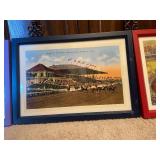 Vintage Horse Racing Prints – Citation & Florida Tracks – Framed