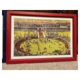Vintage Horse Racing Prints – Citation & Florida Tracks – Framed