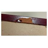 Large Framed Floral Art & Decorative Burgundy Pitcher