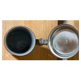 Vintage Goblet Set, German Stein & Mini Mug