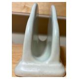 Pfaltzgraff “Heirloom” Glass Tumblers & Napkin Holder Set