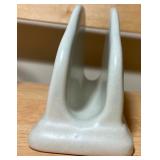 Pfaltzgraff “Heirloom” Glass Tumblers & Napkin Holder Set