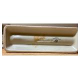 Pfaltzgraff “Heirloom” Glass Tumblers & Napkin Holder Set