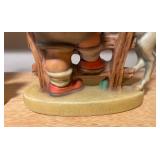 Vintage Boy & Girl Figurines w/ Goats (Hummel Style)