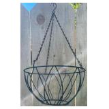 Set of 5 Metal Hanging Planter Baskets