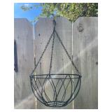 Set of 5 Metal Hanging Planter Baskets