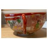 Silver Teapot & Assorted Decorative Teacups Lot