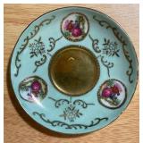 Silver Teapot & Assorted Decorative Teacups Lot