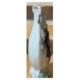 Vintage Silver Teapot, Pedestal Dish & Porcelain Cups Lot