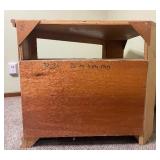Corner Oak TV Cabinet / Entertainment Stand