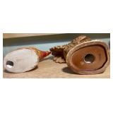 Pair of Vintage Farmhouse Rooster & Hen Figurines