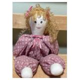 Handcrafted Stoneware Nesting Bowls and Vintage style Dolls and Magnets