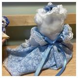 Handcrafted Stoneware Nesting Bowls and Vintage style Dolls and Magnets