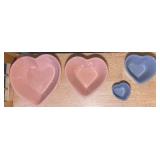 Handcrafted Stoneware Nesting Bowls and Vintage style Dolls and Magnets