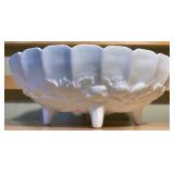 Fall & Thanksgiving Décor Lot – Cornucopia, Tray, Centerpiece Bowl & Napkins