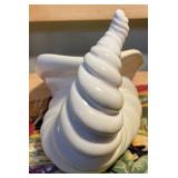 Fall Harvest Décor Lot – Carved Platter, Bowls & Pumpkins