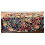 Fall Harvest Décor Lot – Carved Platter, Bowls & Pumpkins