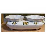 Sunflower & Floral Ceramic Home Décor Collection