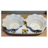 Sunflower & Floral Ceramic Home Décor Collection