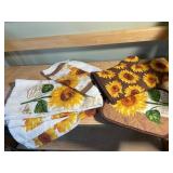 Sunflower Kitchen & Decor Lot