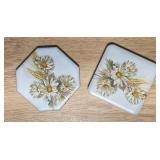 Handcrafted Vintage Style Daisy Kitchenware Collection