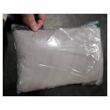 Pro Goleem Small Pillow 11x6x2.5 for Baby Sleeping with Name Tag Mini Tiny Pillow for Room Couch Sofa Chair and Outdoor Car Air Nap Neck Lumbar Knee Rest Pillows, Gray