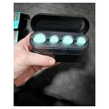 HALOBLK Larger-Capacity Coin Holder for Car Change Holder Organizer, Compatible with Most Car & Trucks, Black