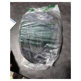 TECHMILLY Pop Up Foldable Laundry Basket, Mesh Laundry Hamper with Reinforced Handles for Dirty Clothes Storage in Dorm, Laundry Room, Bathroom, Black(Fabric)