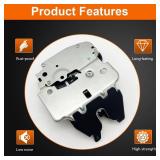 VEELECP Trunk Deck Lid Latch Lock Compatible with 2013-2023 Altima, 2016-2023 Maxima