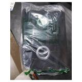 NICETOWN Black Out Cafe Curtains 48 inch Long 2 Panels Burg - Solid Thermal Insulated Grommet Light Reducing Curtains & Drapes for Bathroom/Nursery (W37 x L48, 2 Panels)