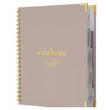 Your Perfect Day Wedding Planner Book and Organizer - Wedding Planner Book - Bridal Planning Binder with Countdown Calendar - Bride Gifts - (Meadow Gold)