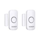Door Alarms for Kids Safety, VOXON Window Alarm Door Alarm for Home Security Personal Security Window Alarms Sensor Burglar Door Alarm for Pool, Cars, Sheds, Caravans DIY Kit Pack of 2