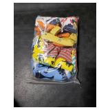 Potty Training Pants for Girls, Toddler Learning Designs Training Underwear Pants(8 Packs, Blue, 3-4T, M)