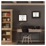 GraduationMall 8.5x11 Diploma Frame with Black over Gold Mat or Display 11x14 Certificate without Mat,Solid Wood & UV Protection Acrylic,Cherry Finish with Gold Trim