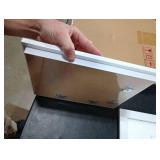 [2-Pack] Kids Art Frames, 8.5x11 Front Opening Kids Artwork Frames Changeable, White Artwork Display Storage Frame for Wall, Holds 50 Pcs, for 3D Picture, Crafts, Hanging Art, Portfolio